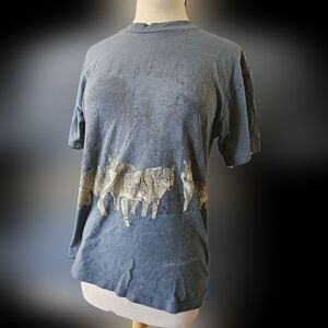 Saint Louis Zoo Wolf shirt, M